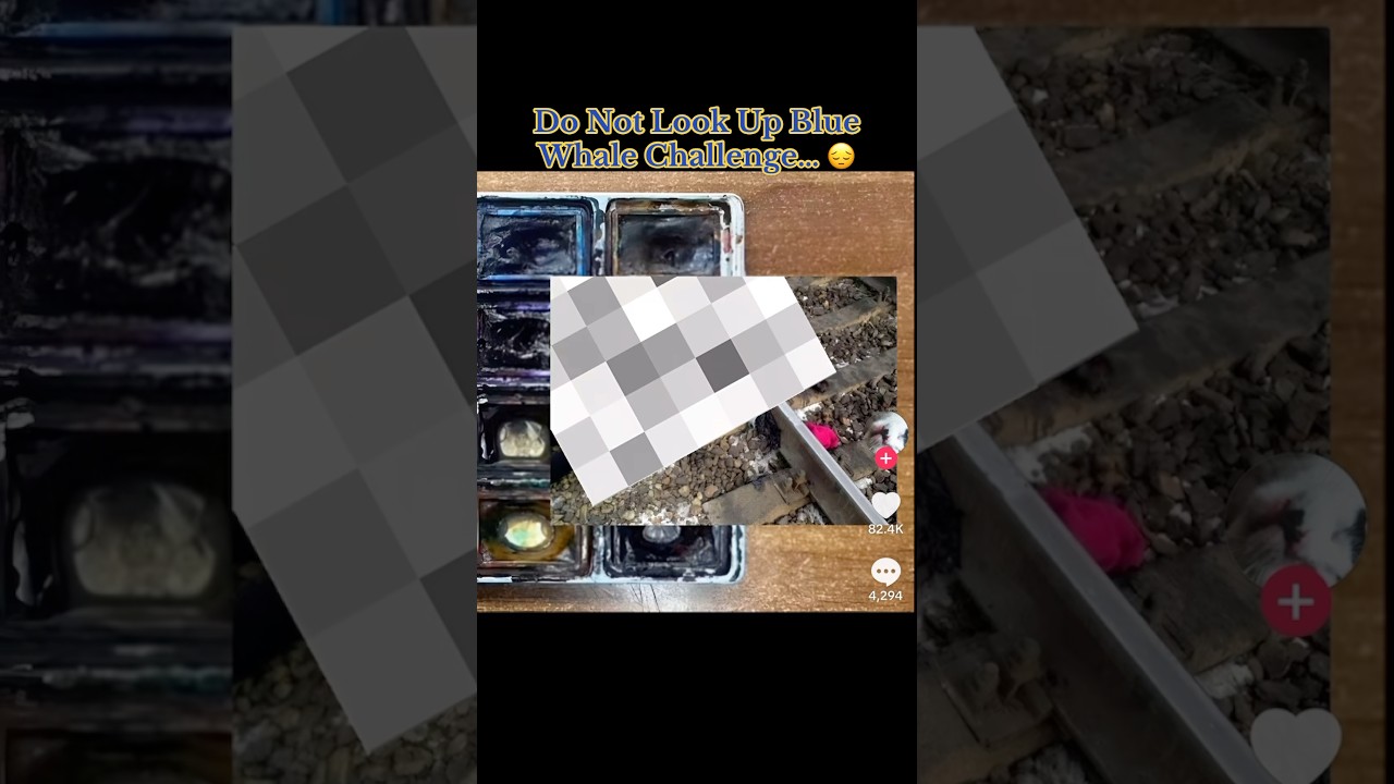 Whatever You Do, Don’t Look Up “Blue Whale Challenge”… 😔 