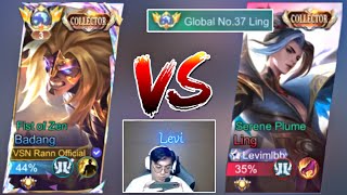 MEET YOUTUBER LING GLOBAL | TOP GLOBAL BADANG | MOBILE LEGEND!!