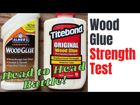 Video: Is Gorilla Wood Glue beter dan die van Elmer?