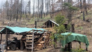 Building Chicken Coop and Kitchen 1 Week |Preparing for “Little Alaska” Winter