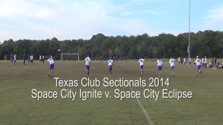 Sectionals 2014 - SCU Ignite v SCU Eclipse