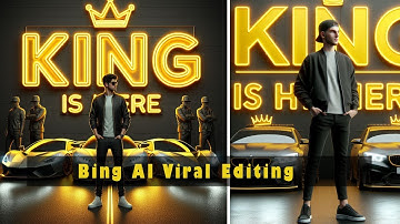 How To Create 3D Viral Ai Boy With Full Protocol| Bing Image| Viral Wings Editing| AI Photo