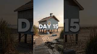 Watch This Flooded Beach House Rebuild Itself #shorts #timelapse