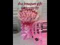 pink bouquet Ferrero Rocher KitKat untuk isteri ❤️ #bouquetby_sha #shabouquetgift #shaisyazsupercute