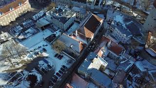 Old Town Tallinn Estonia As Seen By A Mavic Drone March 2018 2 Of 2