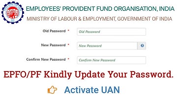 How to Reset or Change UAN / EPF / EPFO / PF Password Online || PF UAN password forgot 2024 || #EPFO