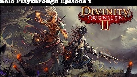 Divinity: Original Sin II - Solo Gameplay Playthrough [Part 1]