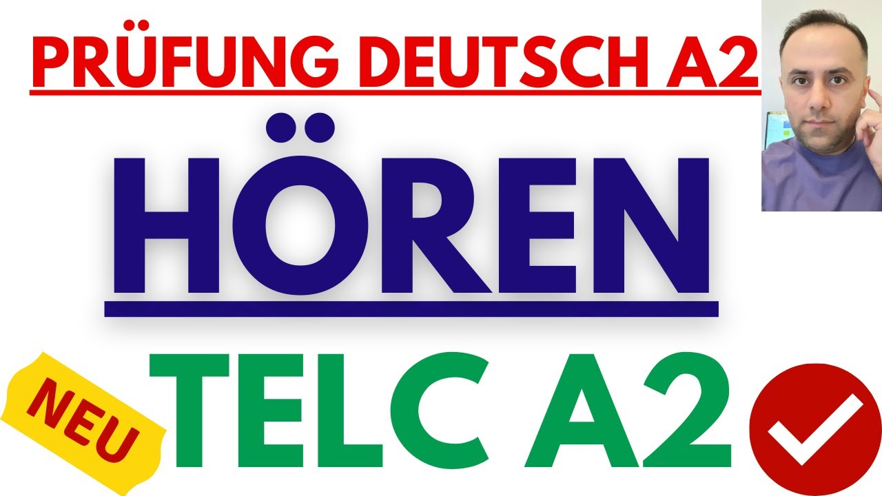 Telc A2 Prüfung Antworten TELC Prüfung A2 Hören / Deutschprüfung A2 Hörverstehen / Deutsch lernen