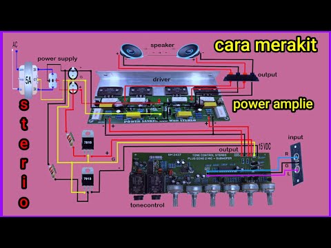 Video: Cara Membuat Inverter Menggunakan Papan Amplifier: 7 Langkah