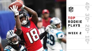 Top Rookie Plays from Sunday | NFL Week 2 Highlights