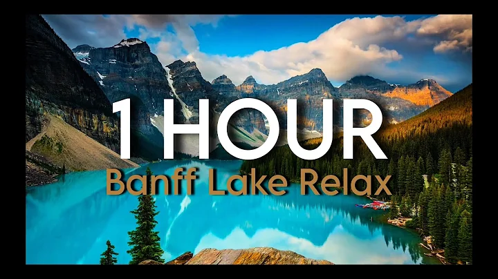 🎧 Peaceful 1 Hour by Moraine Lake 🌲 | Relaxing Nature Sounds for Calm & Focus 