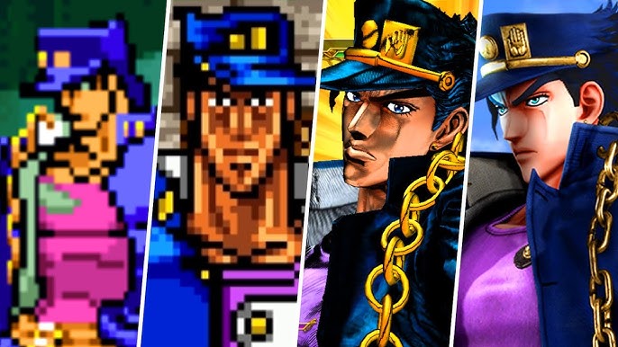 JoJo's Bizarre Adventure Games Evolution (1993 - 2019) 