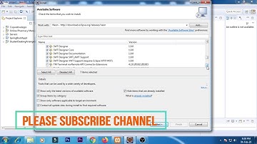 HOW TO INSTALL  SWING COMPONENT IN ECLIPSE