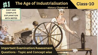 age of industrialisation/class 10 history chapter 4