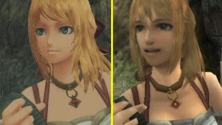 Xenoblade Chronicles Definitive Edition Nintendo Switch vs Wii Early Graphics Comparison