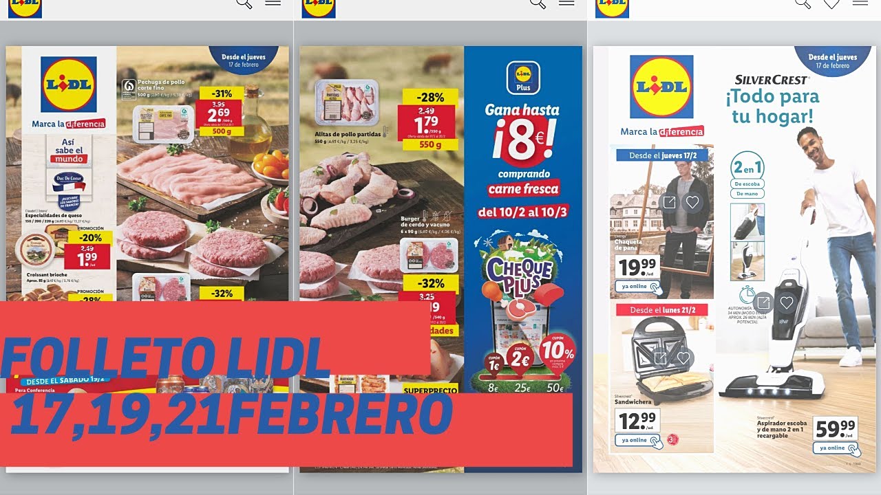 FOLLETO/CATALOGO LIDL semana de Francia -