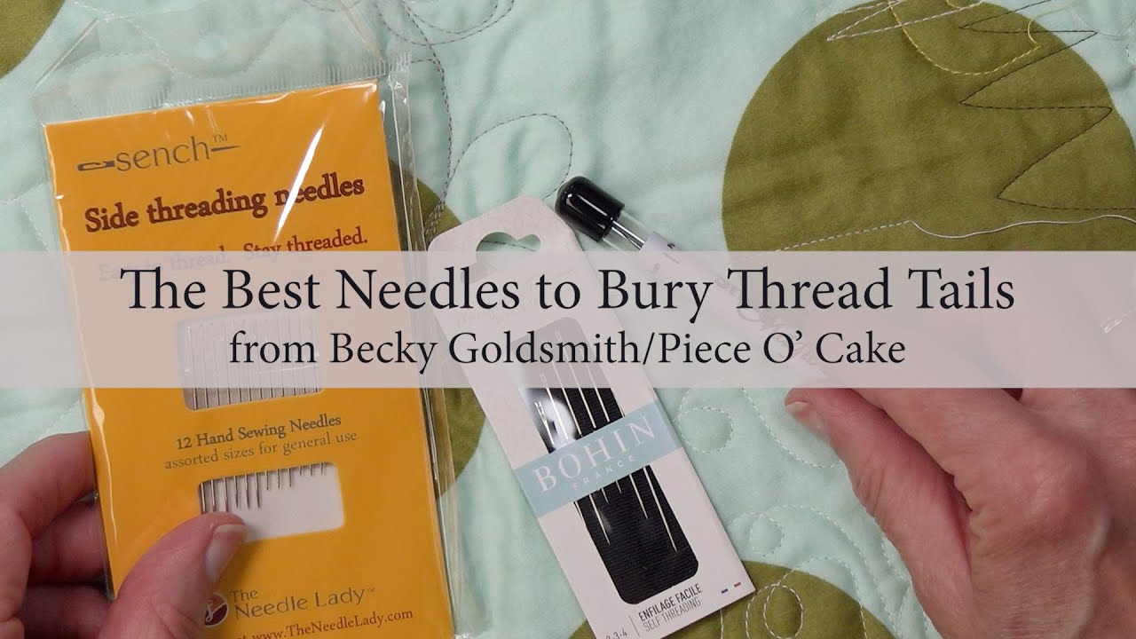 Crafty Hand Sewing Needles Easy Thread Sharps Sew Threading Needle