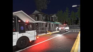 Working residential Fire   Montgomery county  EMERGENYC EP14