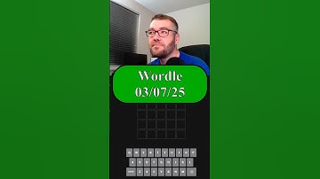 Wordle - Friday 03/07/25 #wordle #games #dailygaming #wordgames #dailywordle #gaming