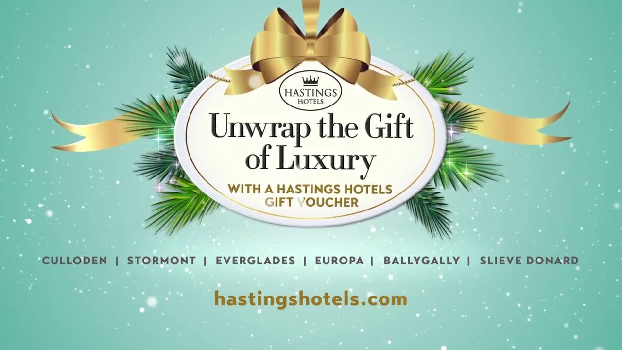 Give the gift of luxury this Christmas with a Hastings Hotels Gift