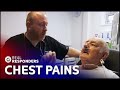 Elderly Man Suffers With Chest Pain In A&E | Casualty 24/7 | Real Responders