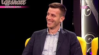 Fudbaleri Partizana i Rade Ćosić (Film "Ekipa") - Ceo razgovor - Kraj 10.emisije (Ami G Show S12)