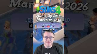 The Sims 4 is getting an update on March 17, 2026 #TheSims #Sims4 #TheSims4 #SimsNews #Sims4News