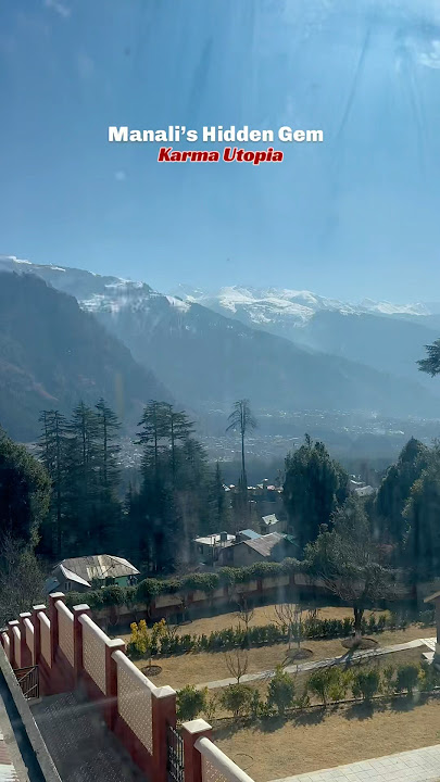 Karma Utopia, Manali – this isn’t just a resort, it’s a dream workplace. #resortsworld #karmautopia