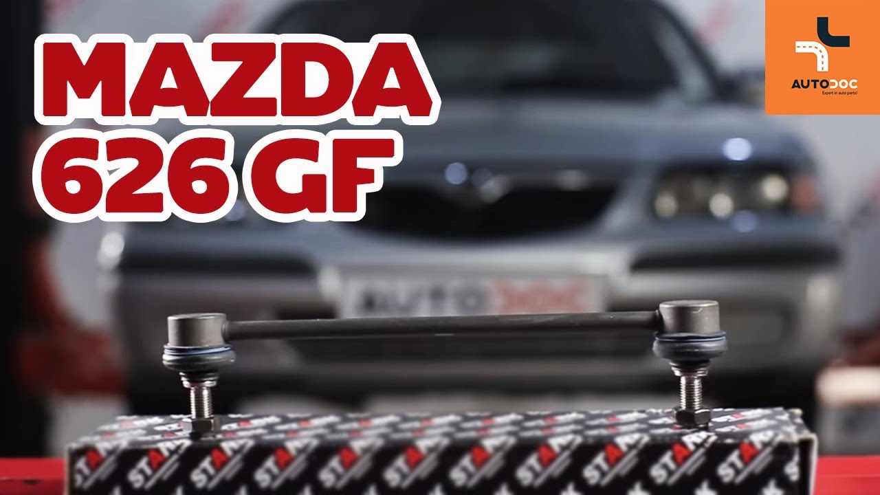 Wymiana łącznik stabilizatora tylnego Mazda 626 GF