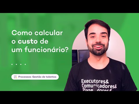 Vídeo: Como Calcular Um Funcionário