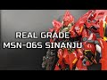 MSN 06S Sinanju RG - Real Grade Gunpla - Mobile Suit Gundam Unicorn #Gundam #Gunpla #sinanju