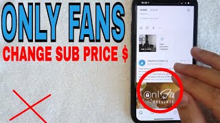 ✅  How To Change Only Fans Subscription Price 🔴