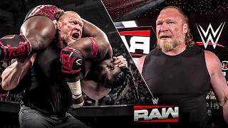 😱 OMG! The Beast is Back | Brock Lesnar Brutalizes Oba Femi | RAW Review