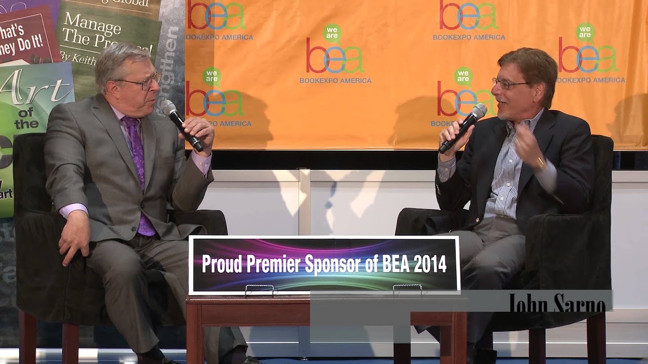 Bart Jackson of Prometheus Publishing with John Sarno of EANJ at BEA