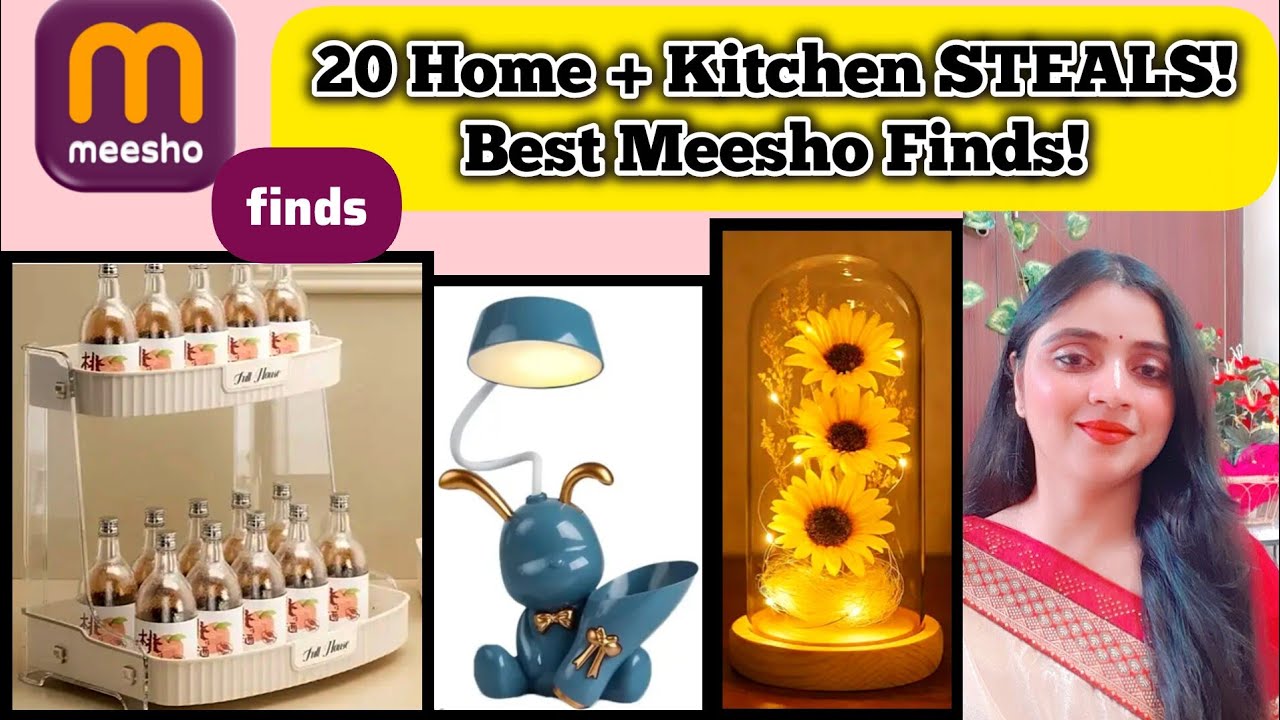 20 Meesho Home & Kitchen Must Haves 2025 | Super Useful & Budget Friendly Finds