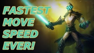 League of Legends Fastest Movement Speed Ever!