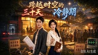 正在離婚的夫妻遭遇車禍，雙雙穿越回到 1982，離婚冷靜期變成三十天生存倒計時