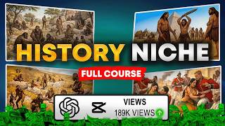 How To Make Viral History Videos With AI (Human Evolution Niche)