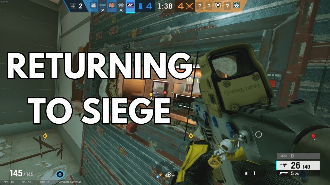 My Return To Siege - R6 Siege Highlights - YouTube