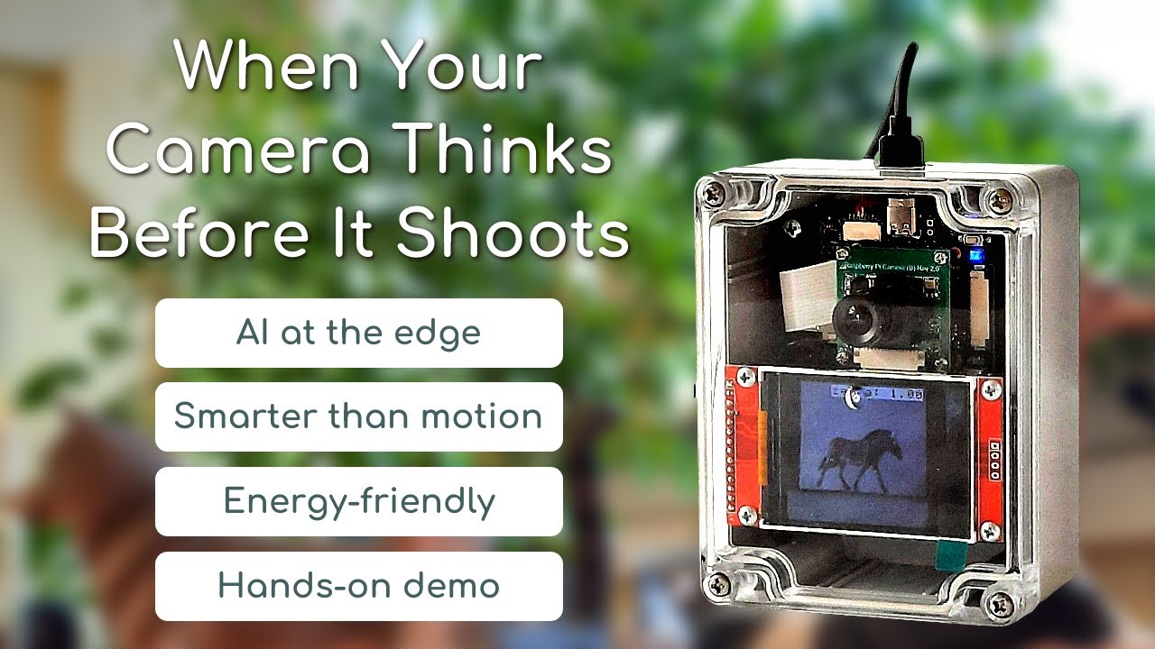 Offline animal recognition demo on Edge AI Vision Module (Himax HX6538)