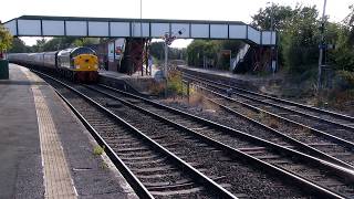50050 Fearless & D213 Andania haul Thistle & Dragon from Kirkcaldy to Llandudno and the return