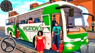 Coach Bus Driving 2019 - City Bus Drive Transporter Simulator - Android GamePlay screenshot 1