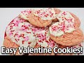 3 Ingredient Cake Mix Cookies Tasty and Easy Valentine's Cookies