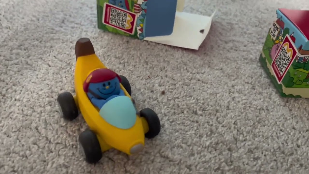 2026 McDonald's Mr. Men and Little Miss road trip toys review