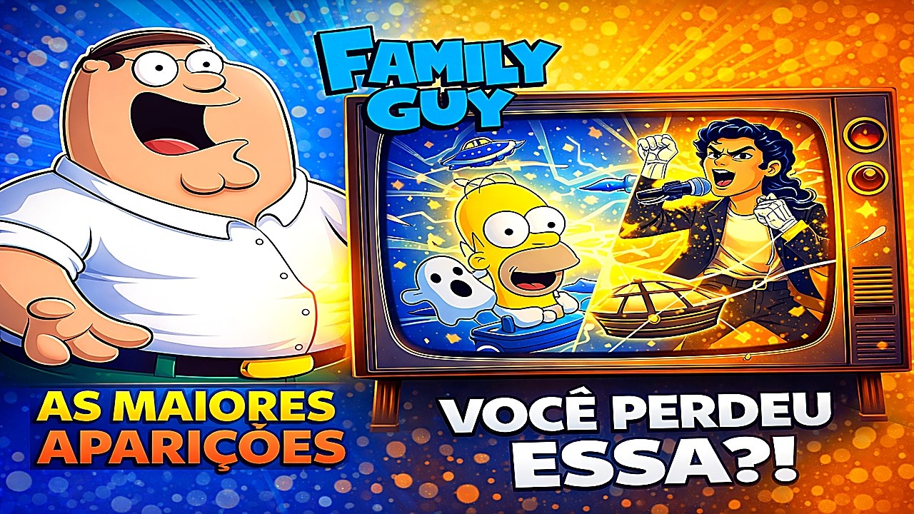 OS MAIORES CROSSOVERS DE FAMILY GUY!
