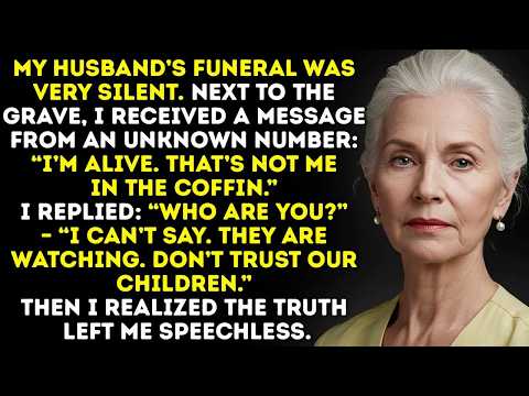 At My Husband’s Funeral, I Got a Message From an Unknown Number： “I’m Alive  Don’t Trust   ”