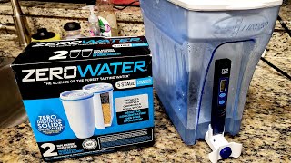 ZeroWater 30 Cup Ready-Pour 5-stage Water Filter Dispenser Complete Review