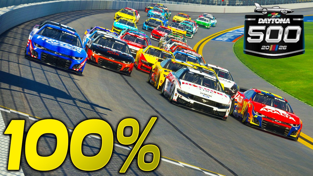 100% Length Season DAYTONA 500 In NASCAR 25