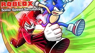 Roblox : Sonic Speed Simulator 🦔 ฉันกลายเป็นโซนิคระดับเทพ เกมมิ่ง !!!