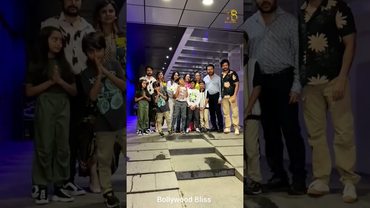 Genelia Deshmukh birthday party with family at Hakkasan